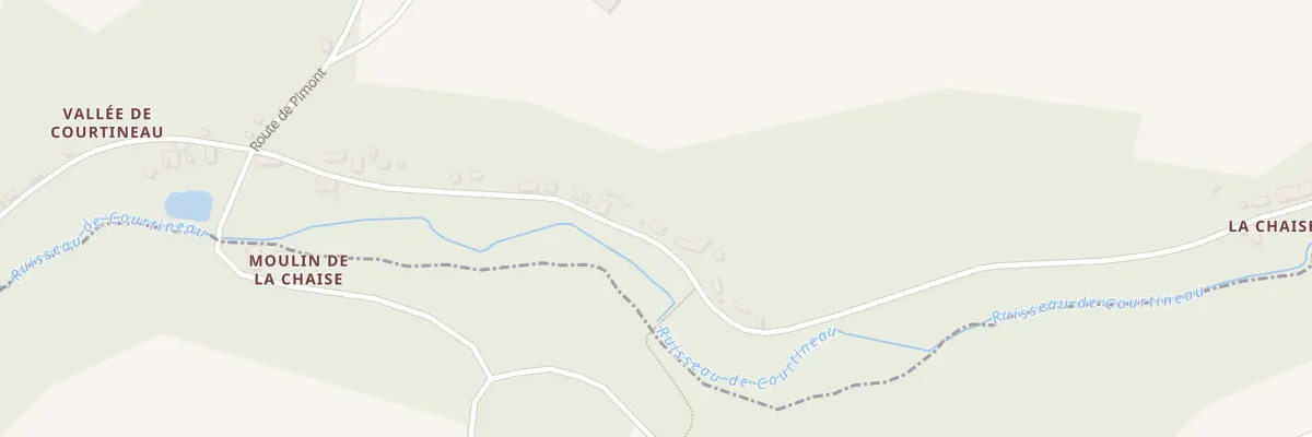 Plan du 55 Vallee de Courtineau à Saint-Épain