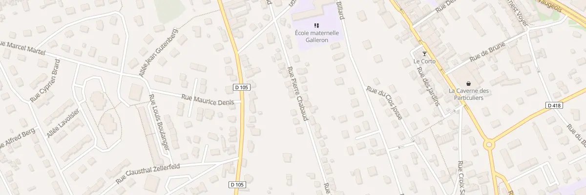 Plan du 24 Rue Pierre Chabaud à L’Aigle