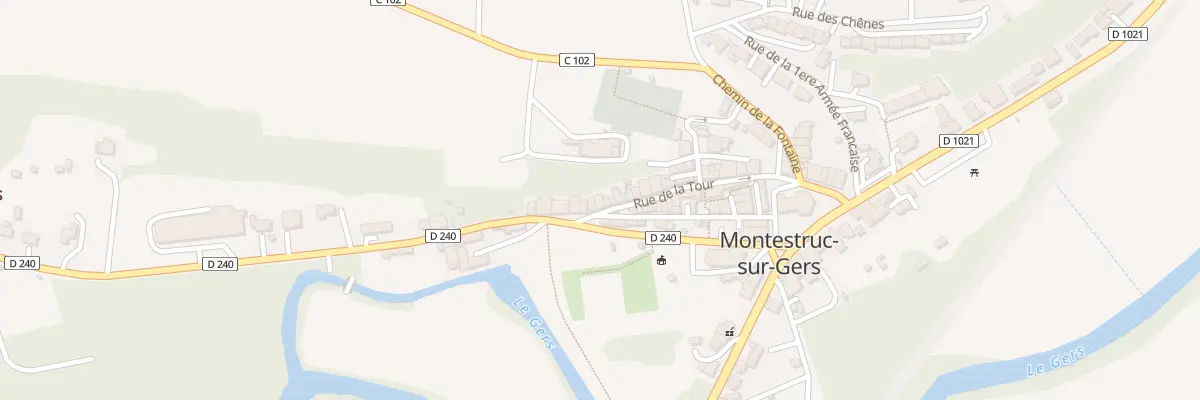 Plan du 150 Rue de la Tour à Montestruc-sur-Gers