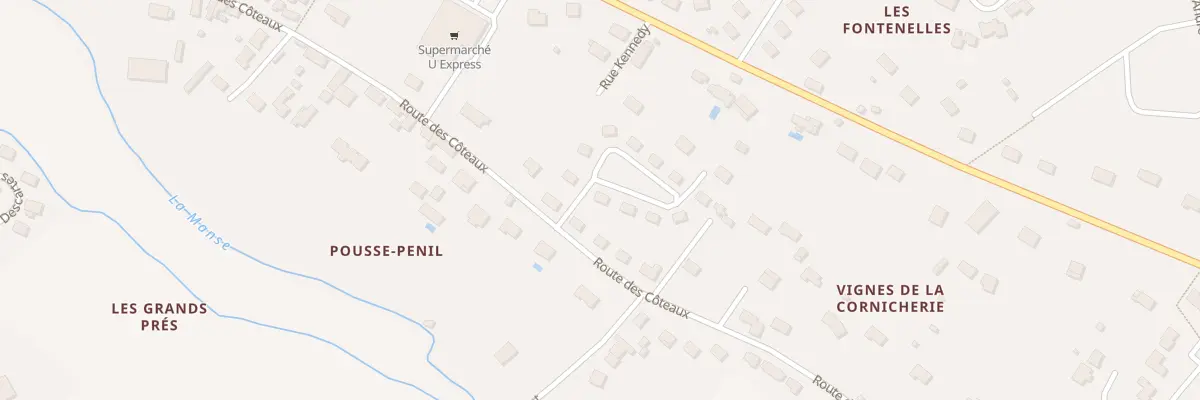 Plan du 1 Rue Baptiste Marcet à Sainte-Maure-de-Touraine