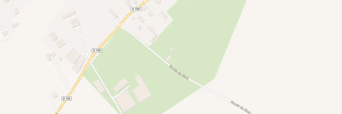 Plan du 142 Rte du Bois à Thiouville