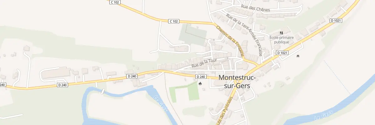 Plan du 144 Rue de la Tour à Montestruc-sur-Gers