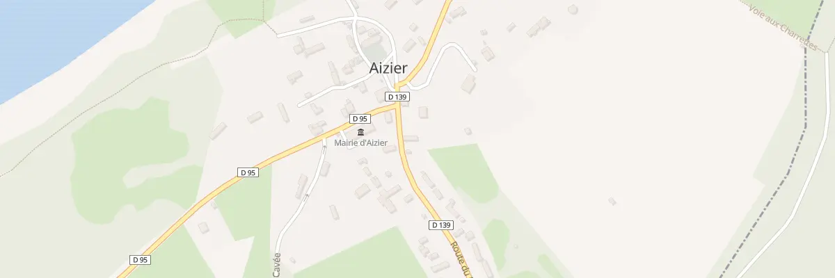 Plan du 29 Rte du Fond des Vaux à Aizier
