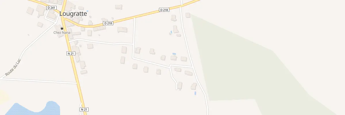 Plan du 239 Rue du Lotissement St Chavit à Lougratte