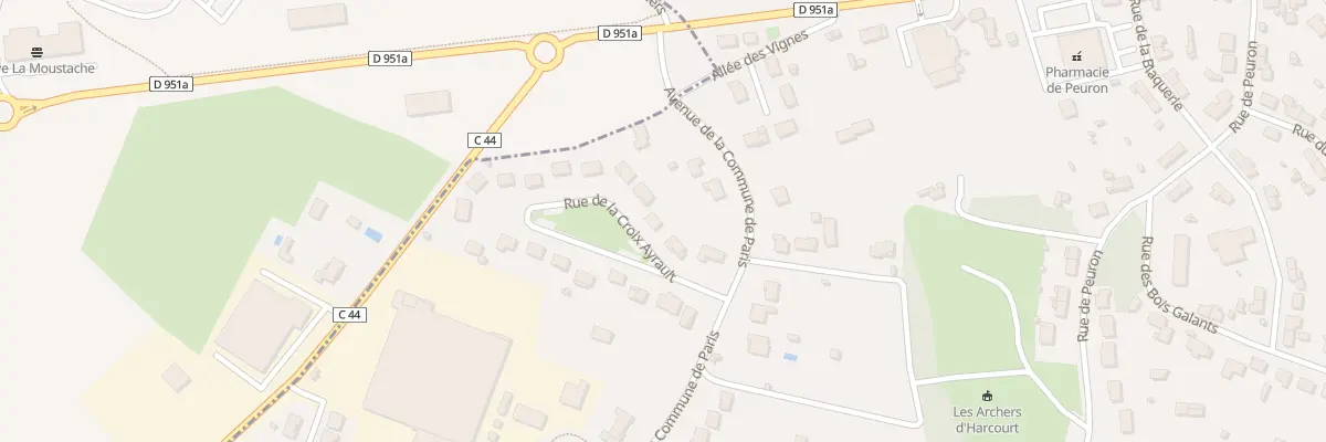 Plan du 6 Rue de la Croix Ayrault à Chauvigny