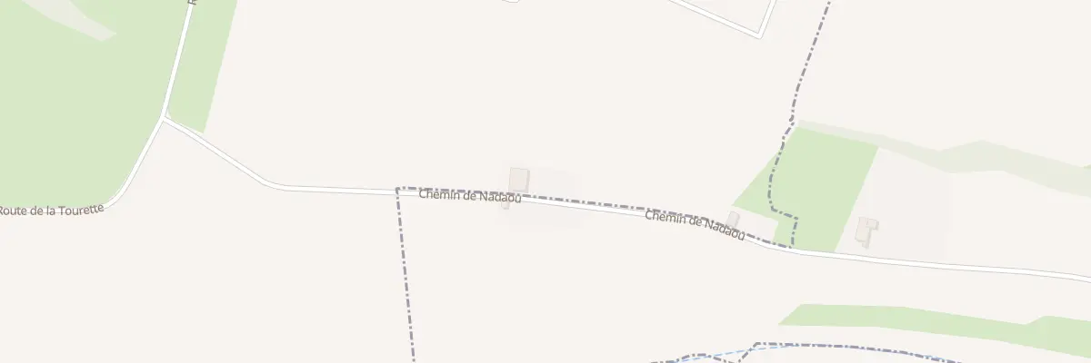 Plan du 5007 A la Tourette à Pouy-Loubrin