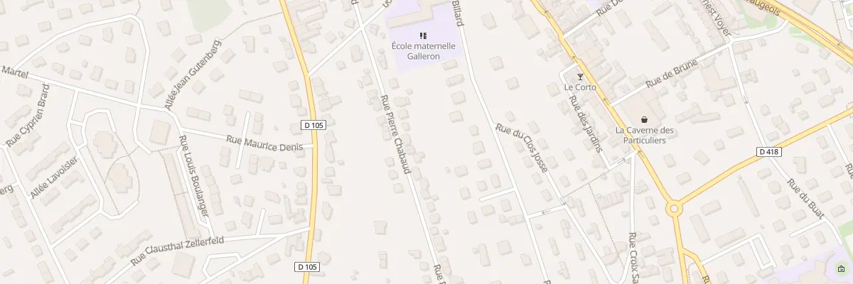 Plan du 27 Rue Pierre Chabaud à L’Aigle