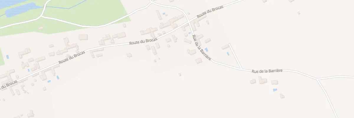 Plan du 31 Rte du Brocas à Pointis-de-Rivière