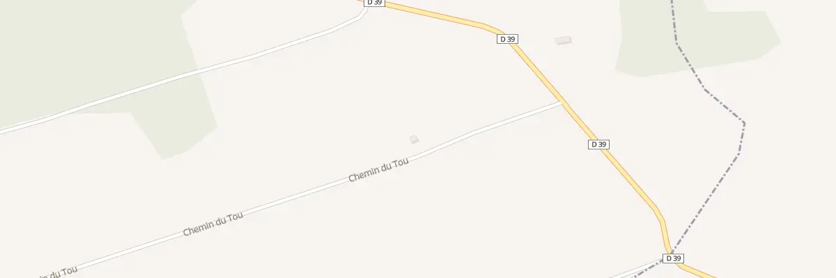Plan de Rte de Saint Gaudens au Cuing