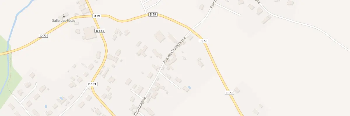 Plan du 16 Rue de Champagne à Senillé-Saint-Sauveur