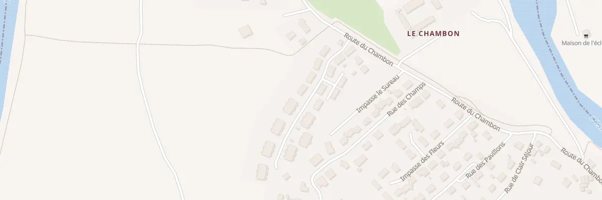Plan du 77 Rte du Chambon à Marsac-sur-l’Isle