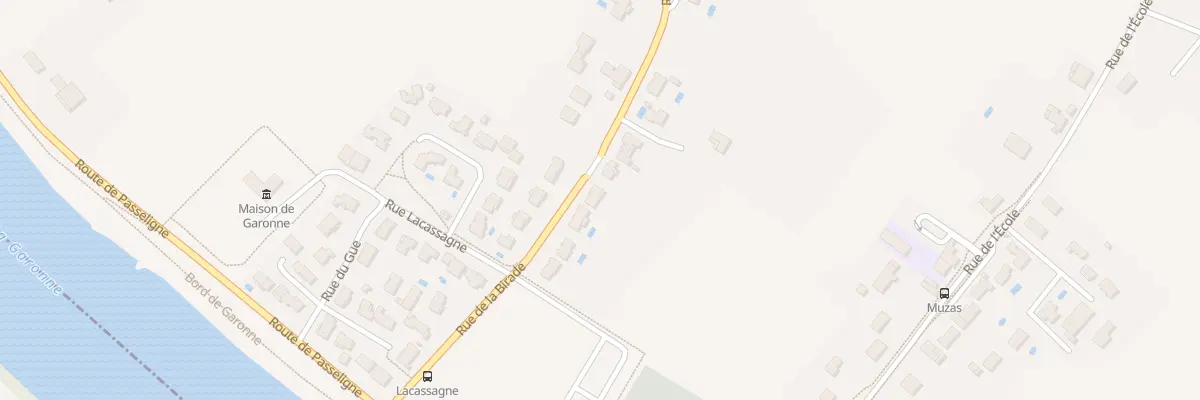 Plan du 18 Rue de la Birade à Boé