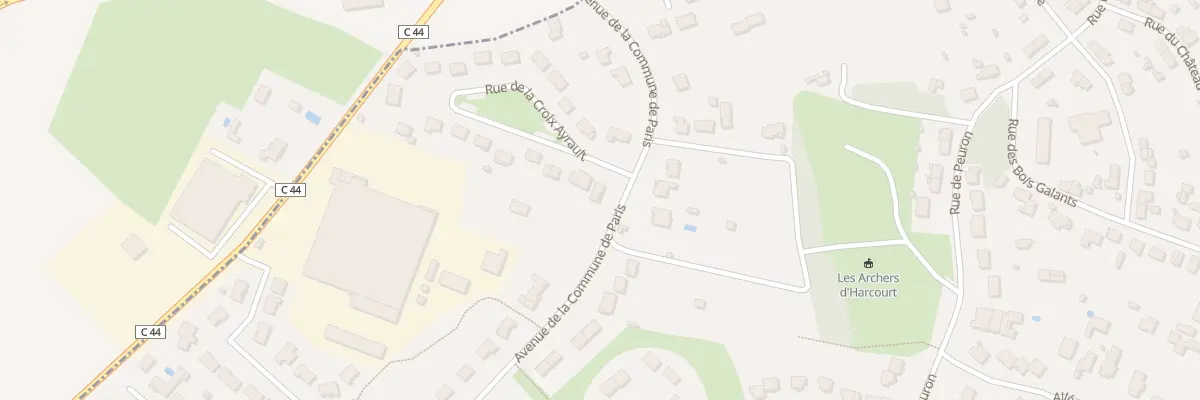 Plan du 1 Rue de la Croix Ayrault à Chauvigny