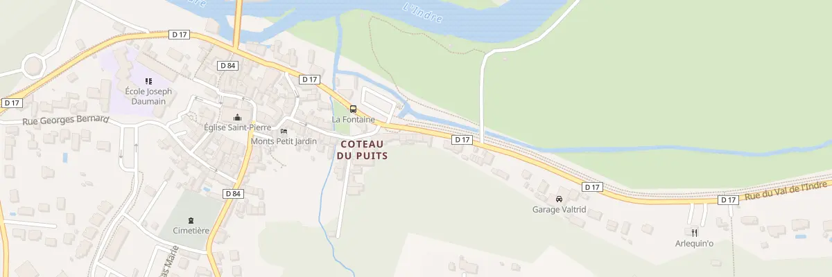 Plan du 4A Rue du Val de l’Indre à Monts