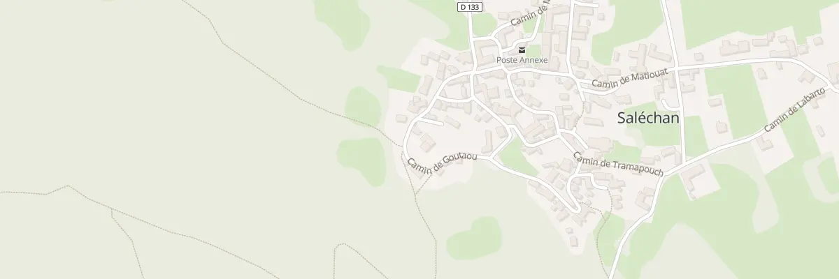 Plan du 157 Cami de Goutaou à Saléchan