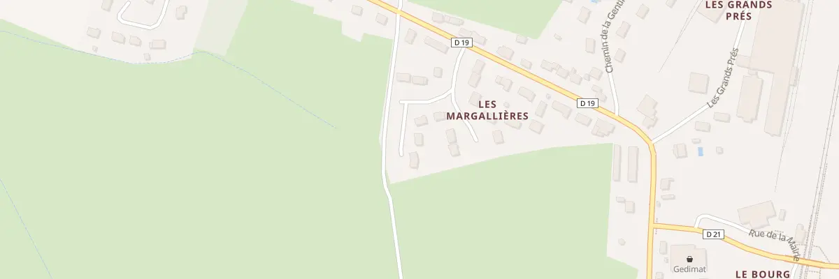 Plan du 8B Rue des Margallières à Villeperdue