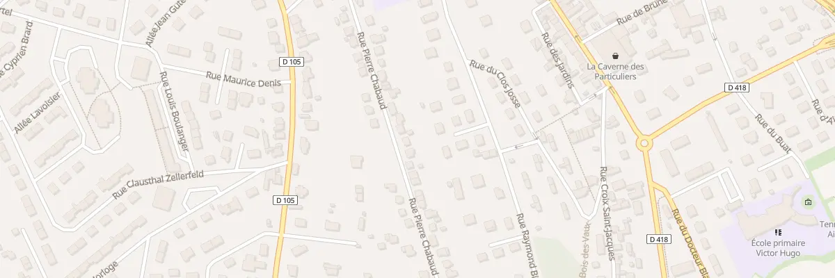 Plan du 39 Rue Pierre Chabaud à L’Aigle