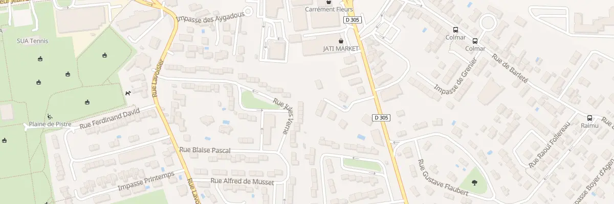 Plan du 93 Pl Jean Moulin à Agen