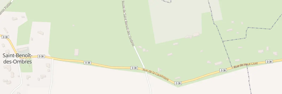 Plan du 4A Che du Gue à Saint-Benoît-des-Ombres