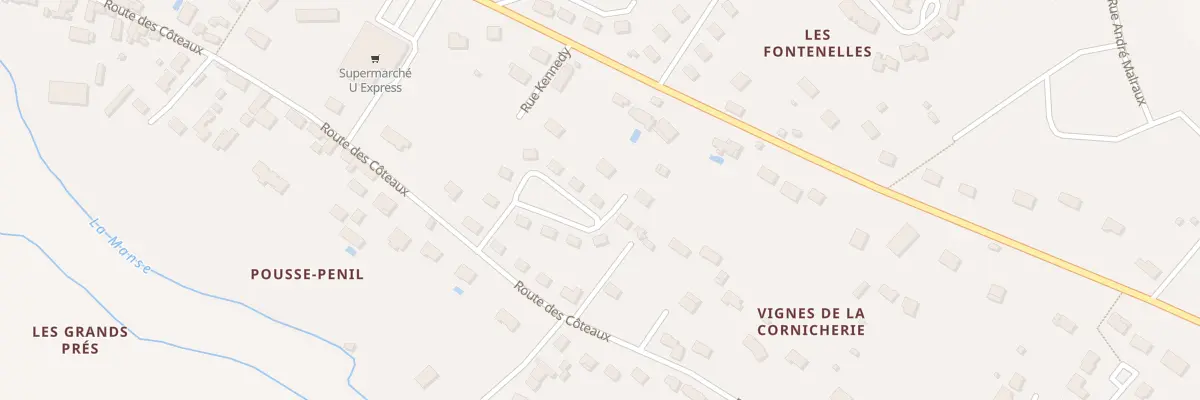 Plan du 6 Rue Baptiste Marcet à Sainte-Maure-de-Touraine