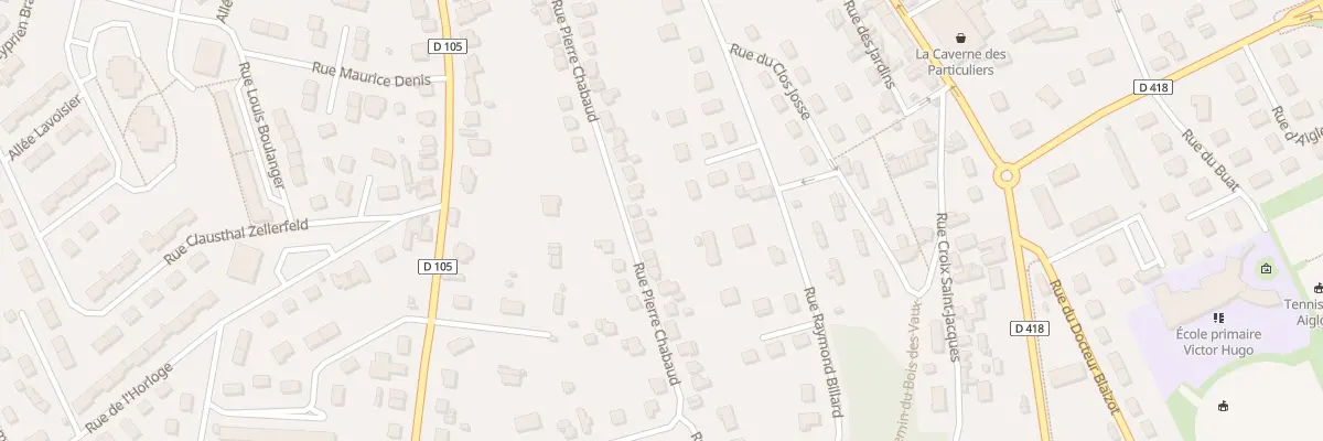 Plan du 45 Rue Pierre Chabaud à L’Aigle