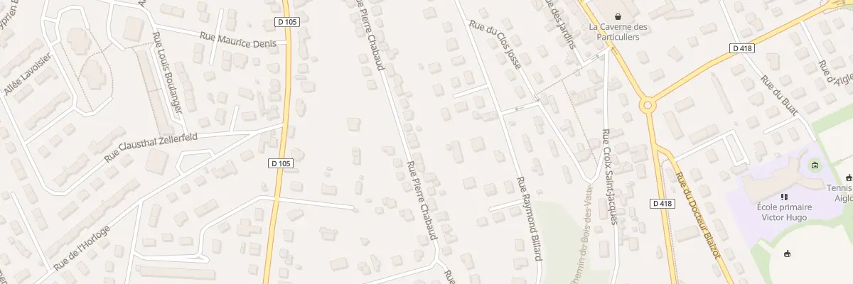 Plan du 47 Rue Pierre Chabaud à L’Aigle