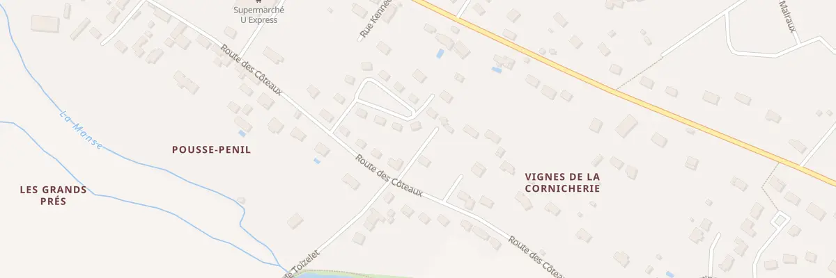 Plan du 4 Rue Baptiste Marcet à Sainte-Maure-de-Touraine