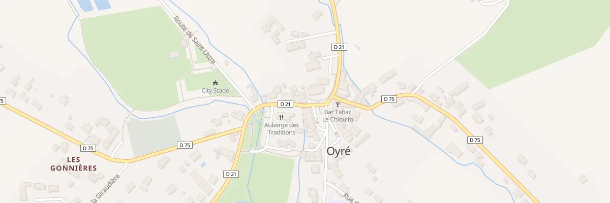 Plan du 4 Rte de Châtellerault à Oyré
