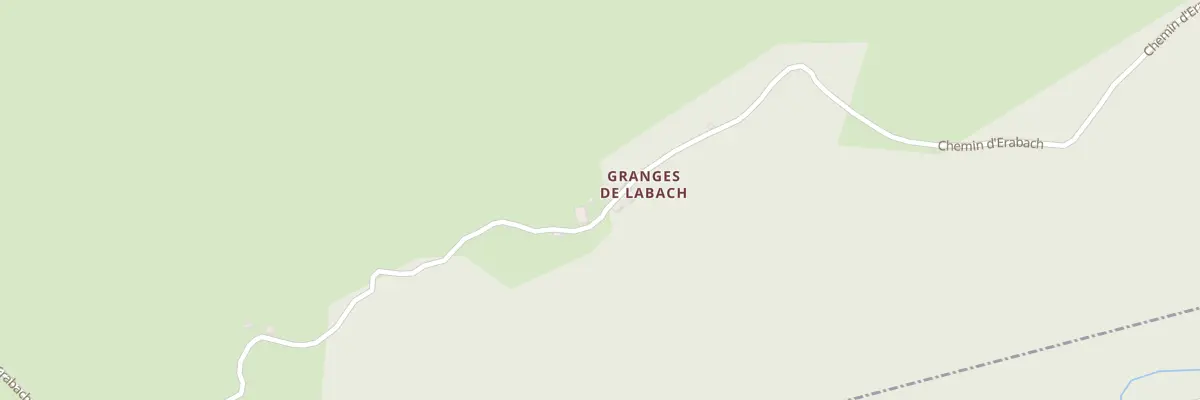 Plan du 20 Granges d’Erabach à Sode