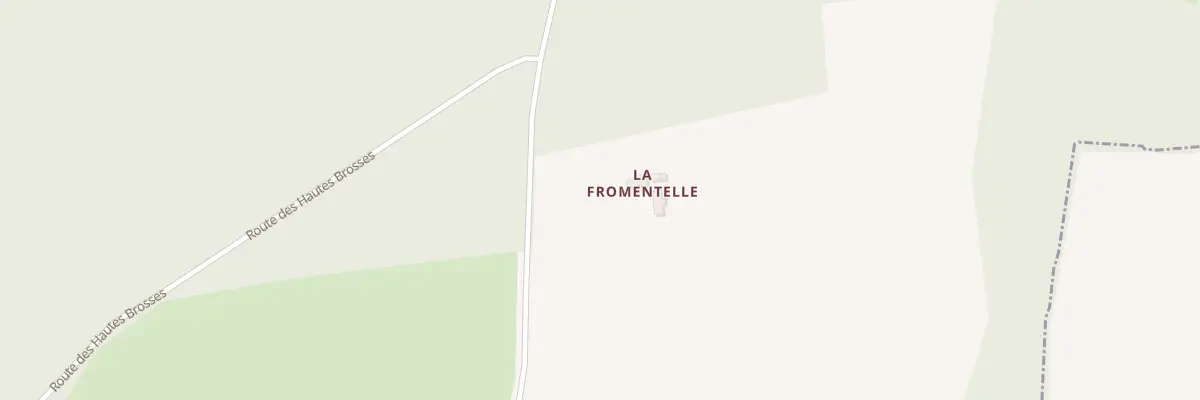 Plan du 5035 La Fromentelle à Bouër