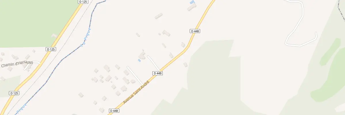 Plan du 74 La Lane à Burgalays