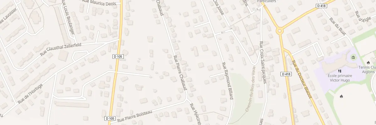 Plan du 53 Rue Pierre Chabaud à L’Aigle