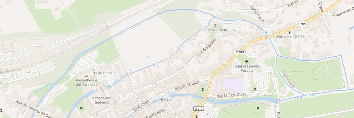 Plan du 15 Rue des Jetees à L’Aigle