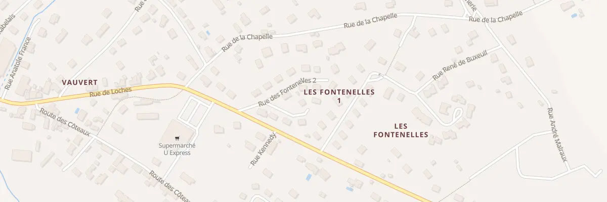 Plan du 12 Les Fontenelles 2 à Sainte-Maure-de-Touraine