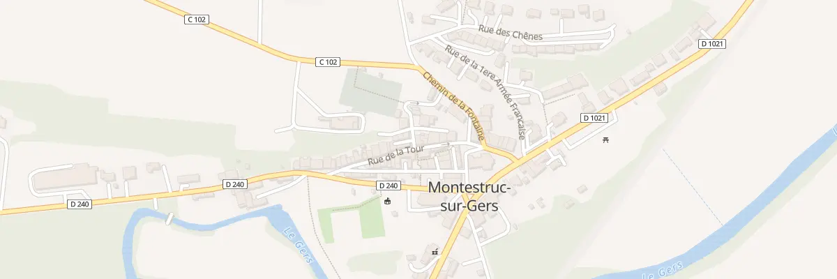 Plan du 48 Rue de la Tour à Montestruc-sur-Gers