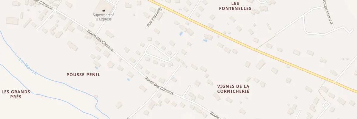 Plan du 5 Rue Baptiste Marcet à Sainte-Maure-de-Touraine