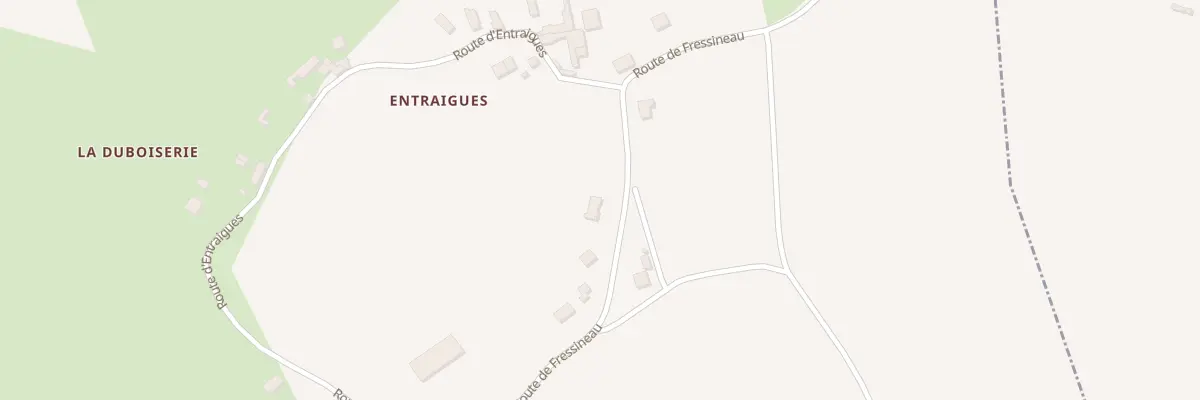 Plan du 9 Rte de Fressineau à Monthoiron