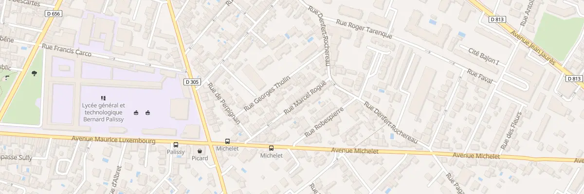 Plan du 29 Rue Marcel Rogué à Agen