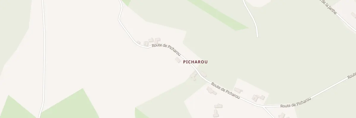 Plan du 27 Rte de Picharou à Coursac