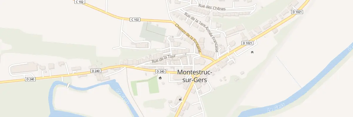 Plan du 47 Rue de la Tour à Montestruc-sur-Gers