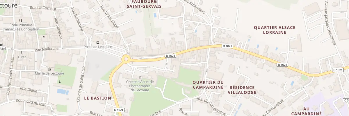 Plan du 2 Rue Alsace Lorraine à Lectoure
