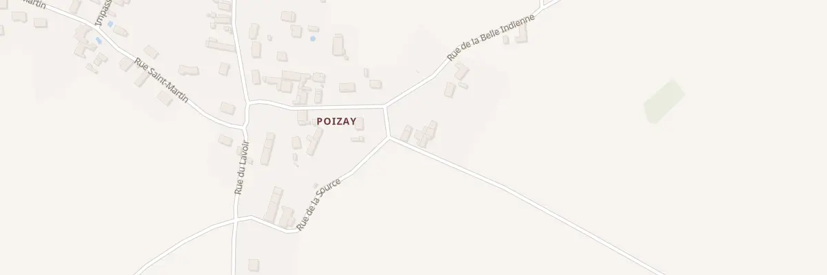 Plan du 6 Rue de la Belle Indienne aux Ormes