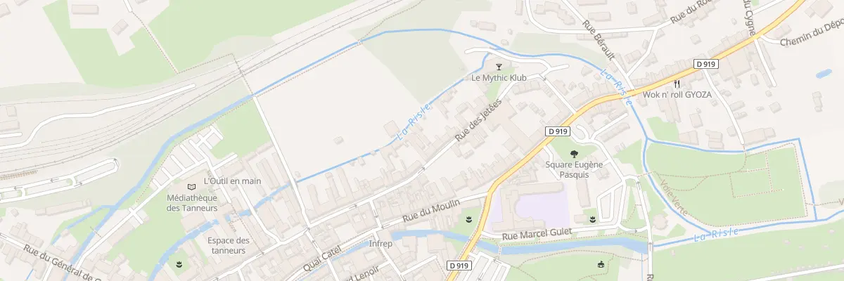 Plan du 17 Rue des Jetees à L’Aigle
