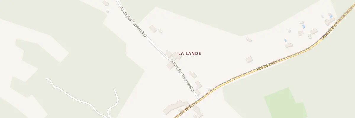 Plan du 1019 Rte des Tourterelles à Bussac