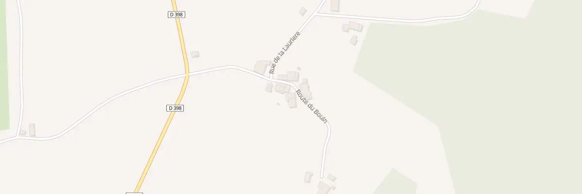 Plan du 6 Rte du Bouin à Roussines