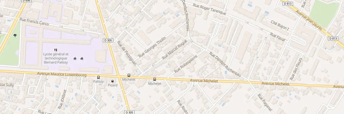 Plan du 26 Rue Marcel Rogué à Agen