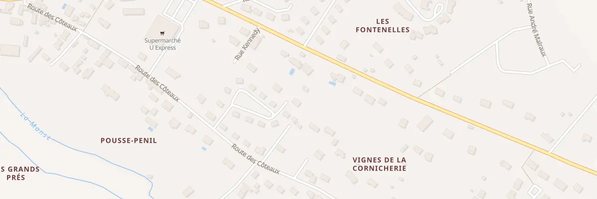 Plan du 5B Rue Baptiste Marcet à Sainte-Maure-de-Touraine