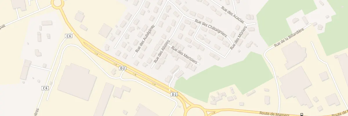 Plan du 6 Rue des Merisiers à La Ferté-Bernard