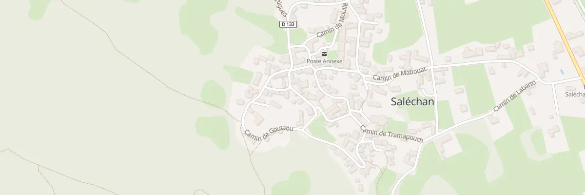 Plan du 5 Cami de Tiechane à Saléchan