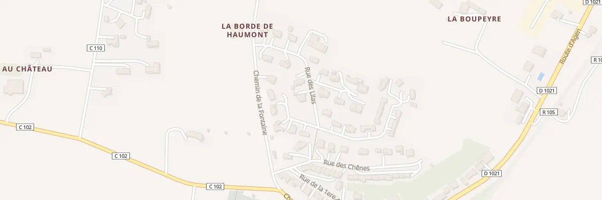 Plan du 164 Rue des Lilas à Montestruc-sur-Gers